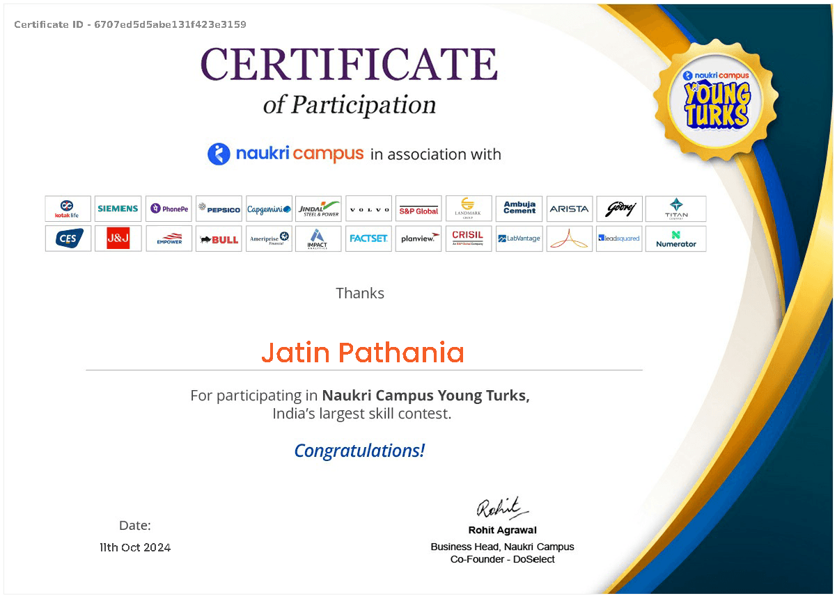 Naukri Campus Young Turks