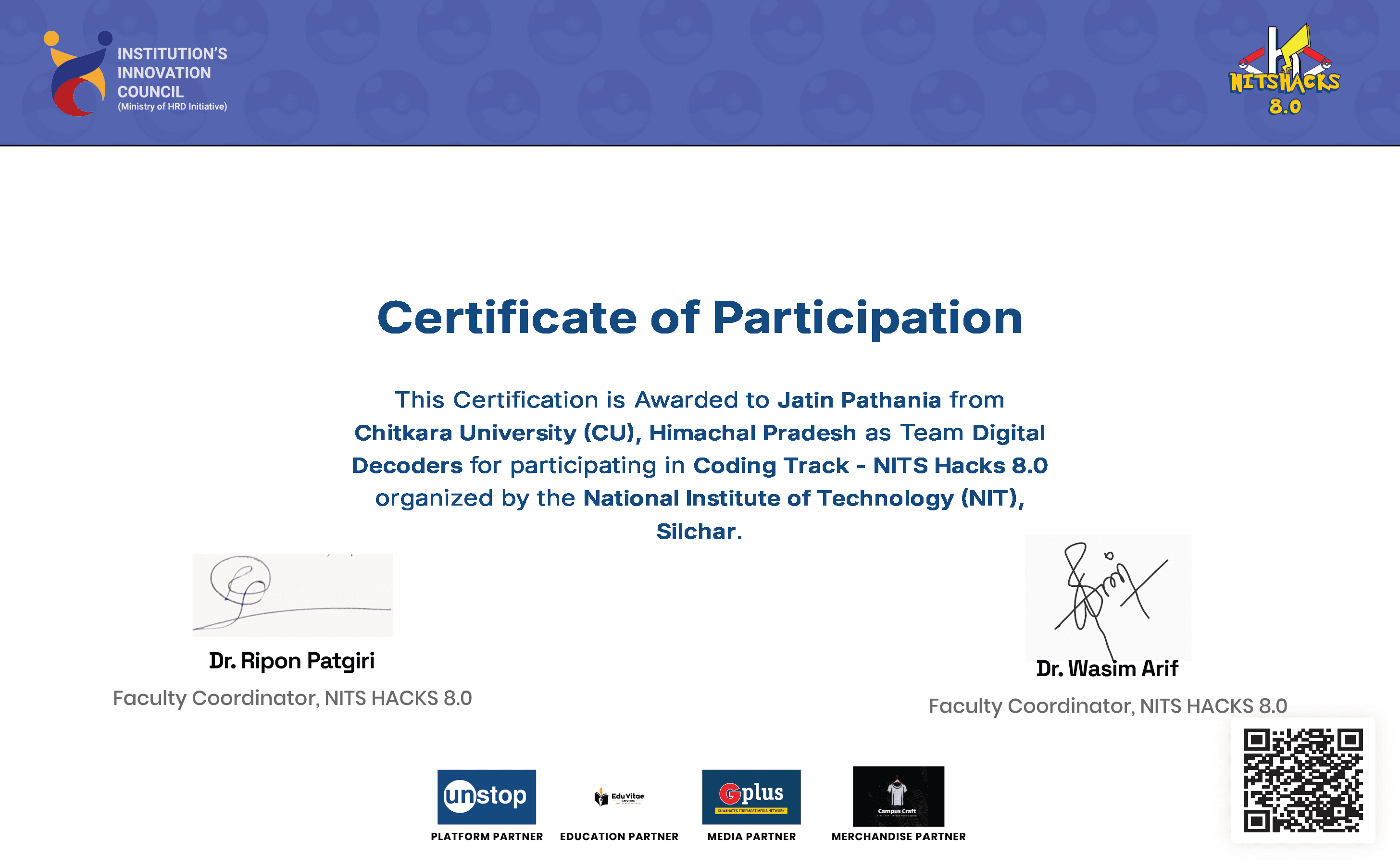 NITS Hacks 8.0 (Coding Track)