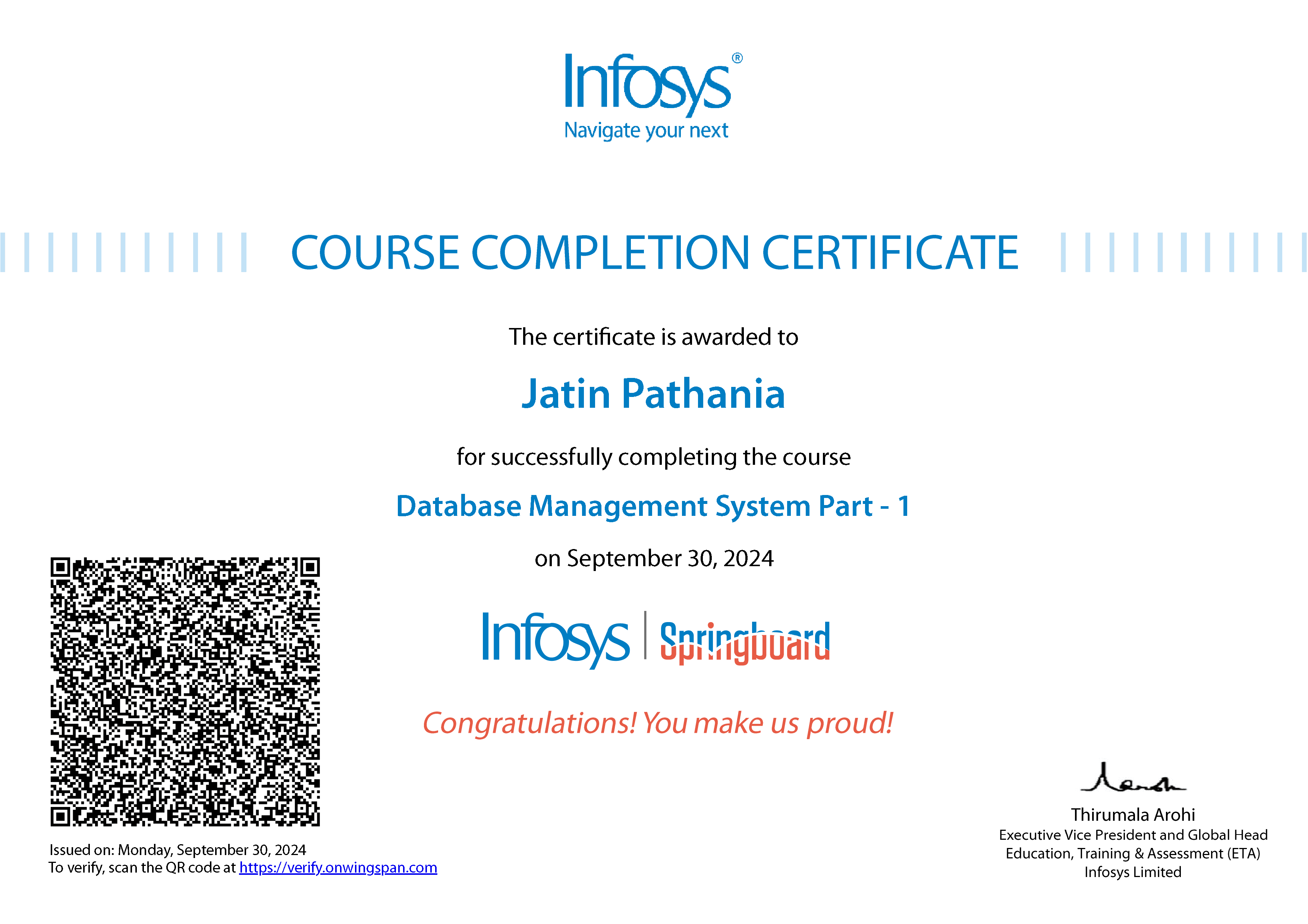 Database Management System Part - 1